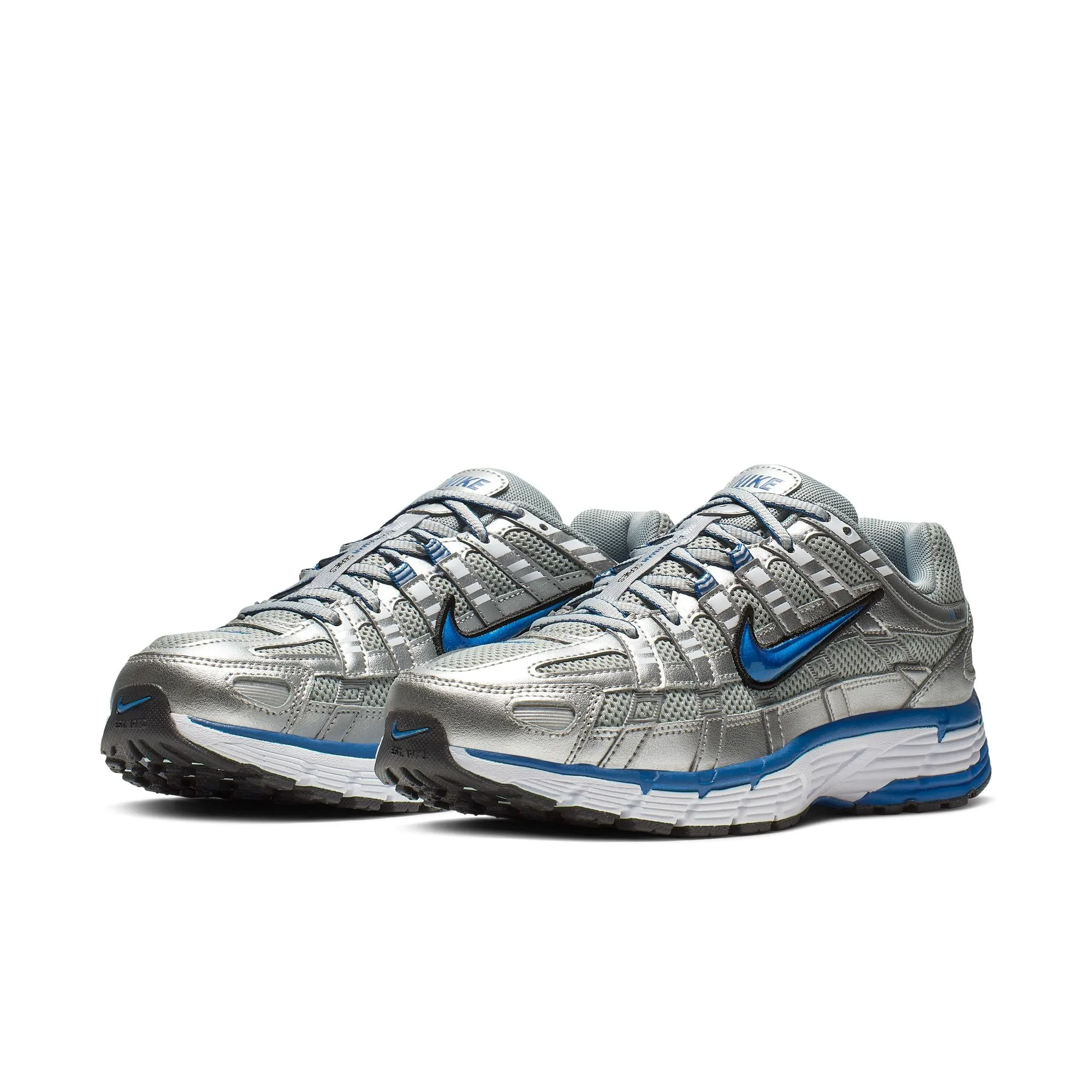 Nike P-6000 Metallic Silver/Team Royal-White-Black BV1021-001