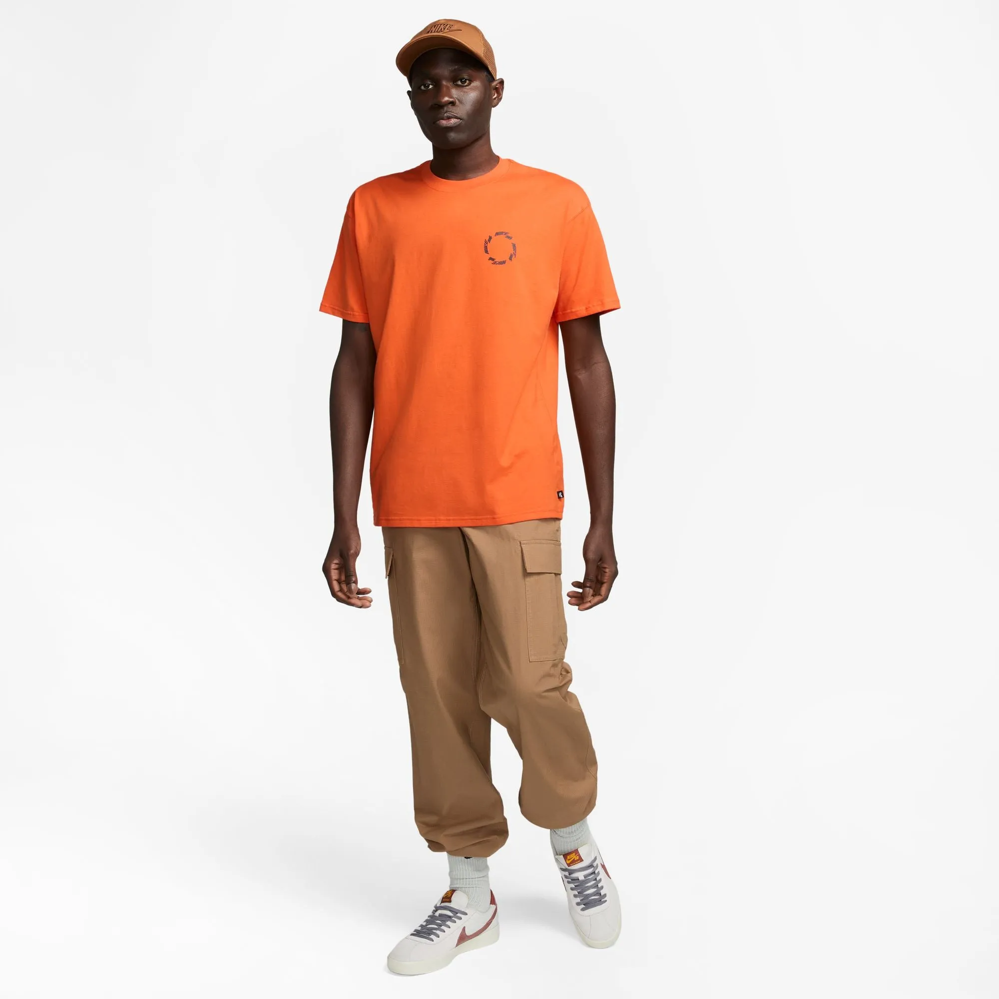 Nike SB Wheel Tee Safety Orange