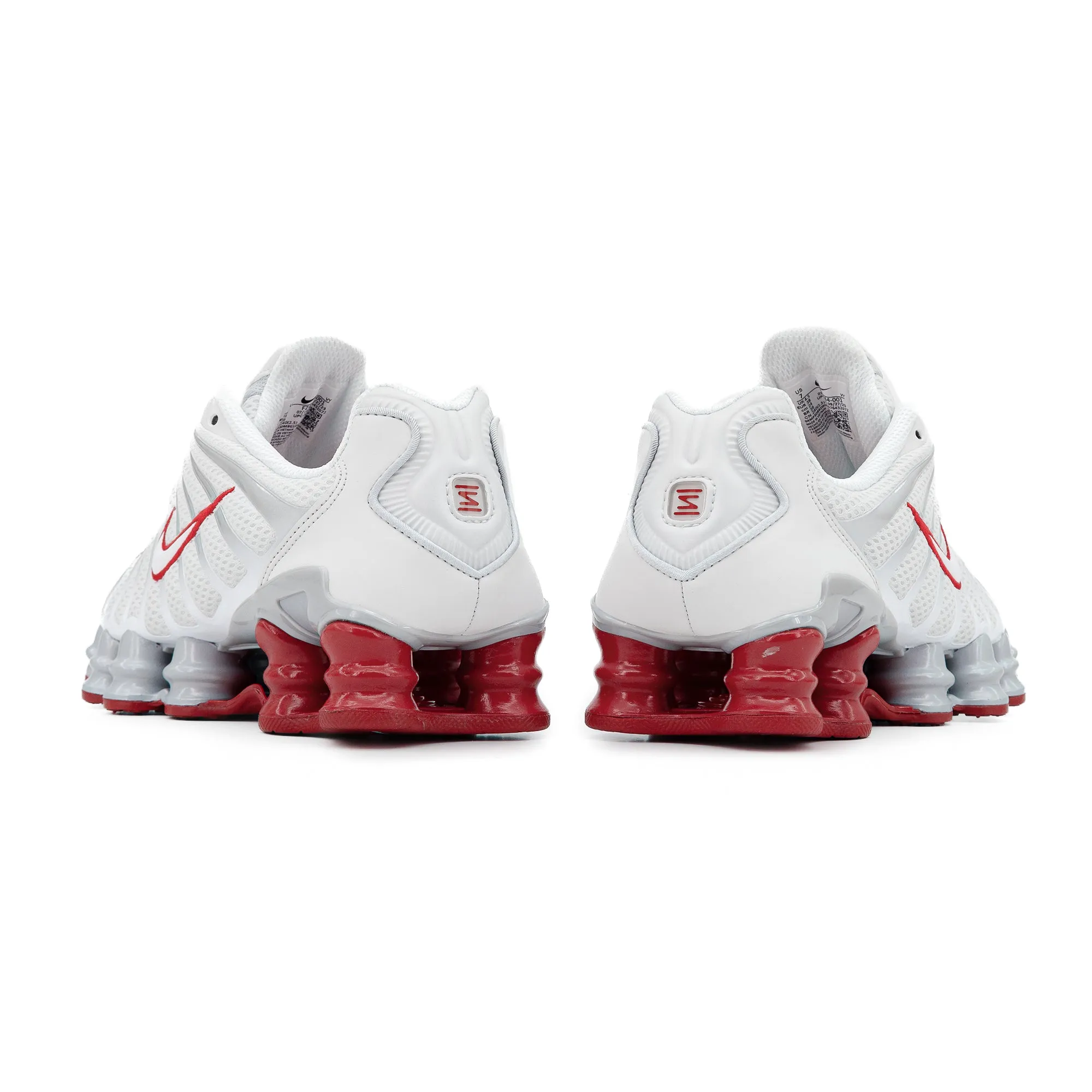 Nike Women's Shox TL "Platinum Tint/Gym Red" FZ4344-001