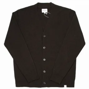 Norse Projects - Adam Lambswool Cardigan - Truffle