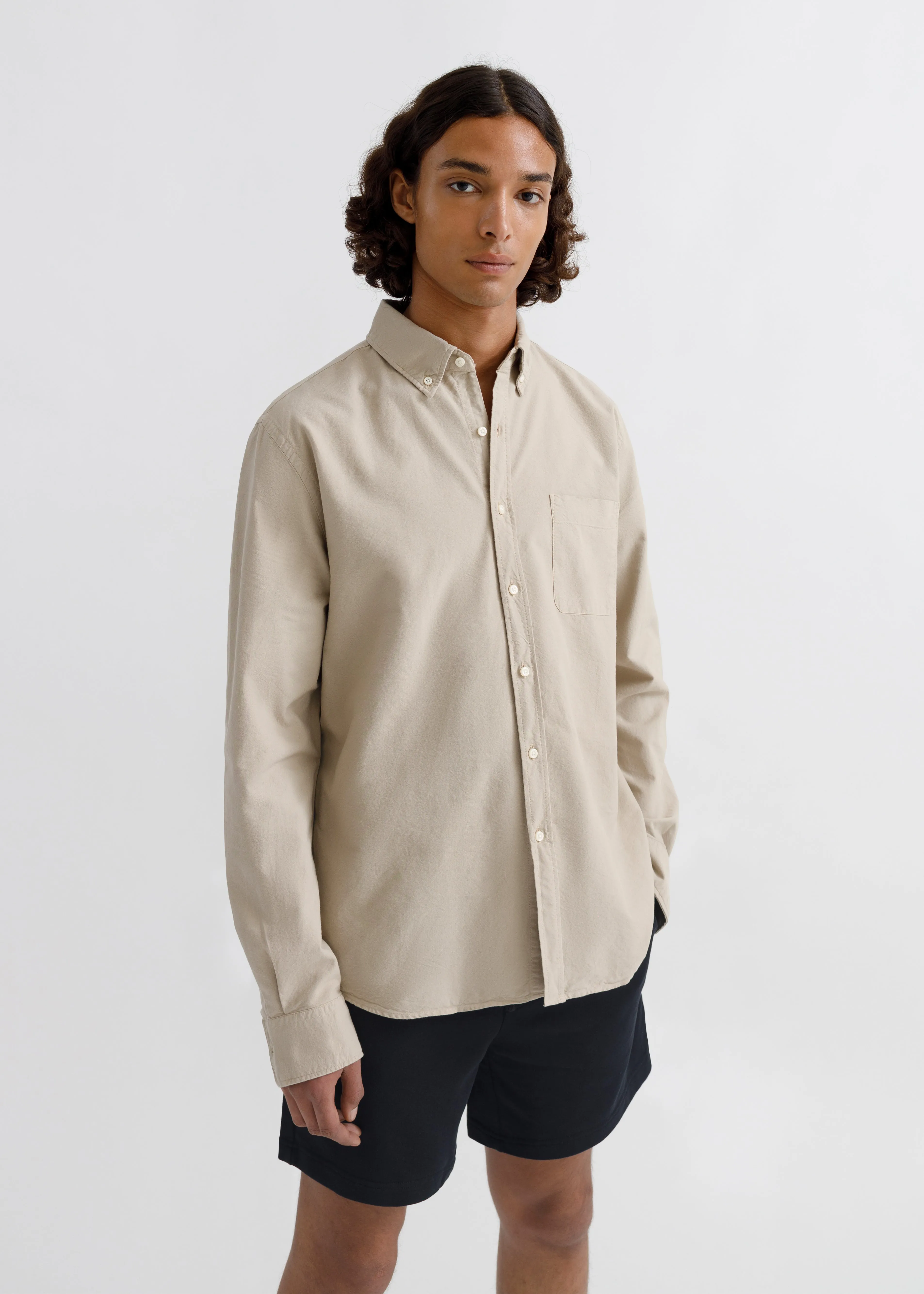 Oxford Shirt - Sand