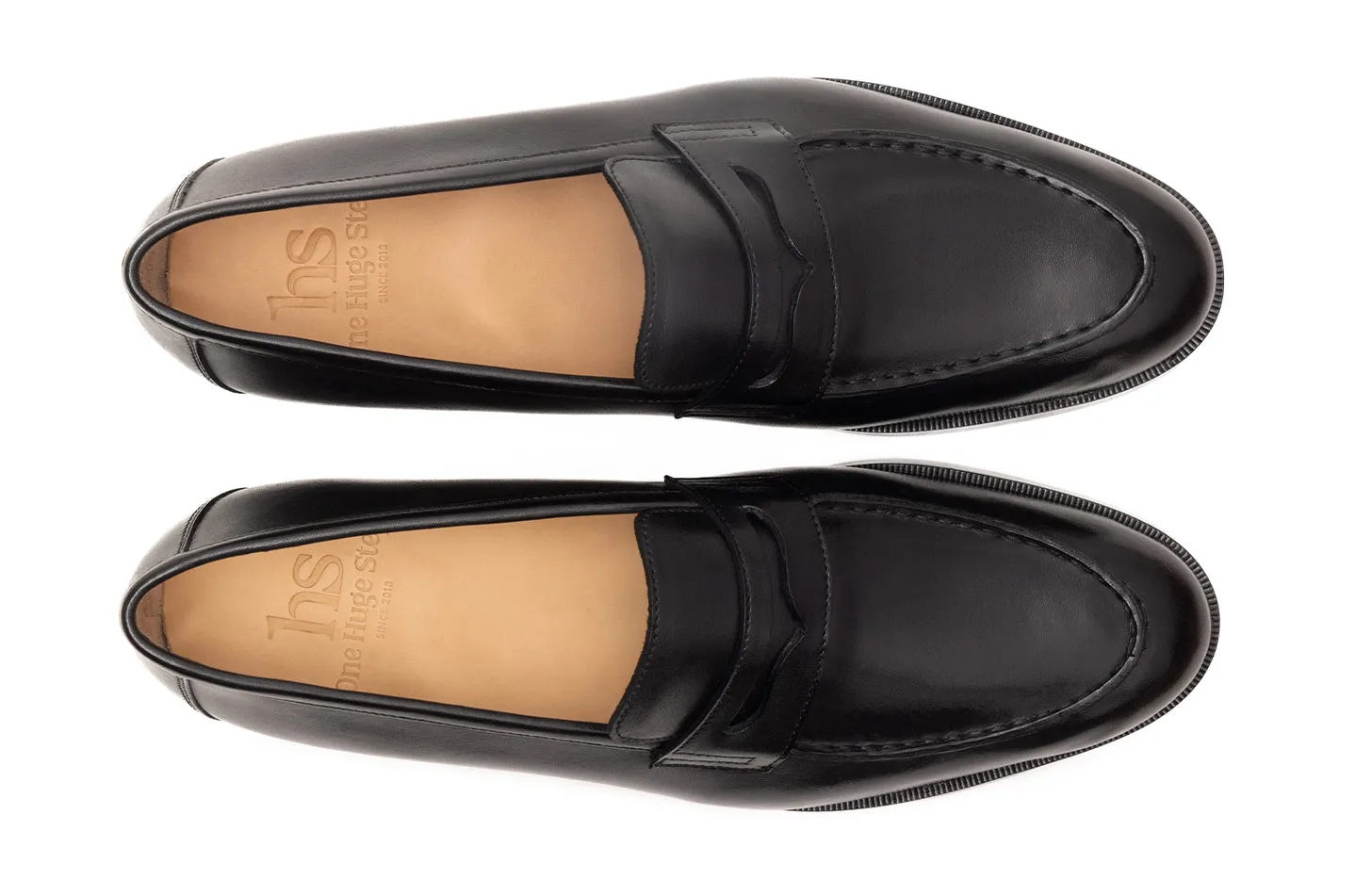 Penny Loafer with hand-stitched apron