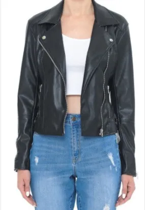 Pu Biker Jacket