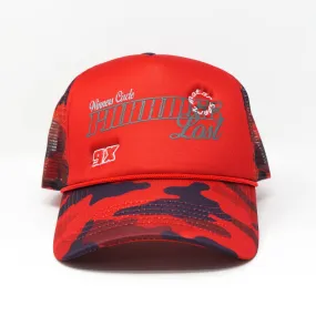 RALLY WINNER TRUCKER HAT RED