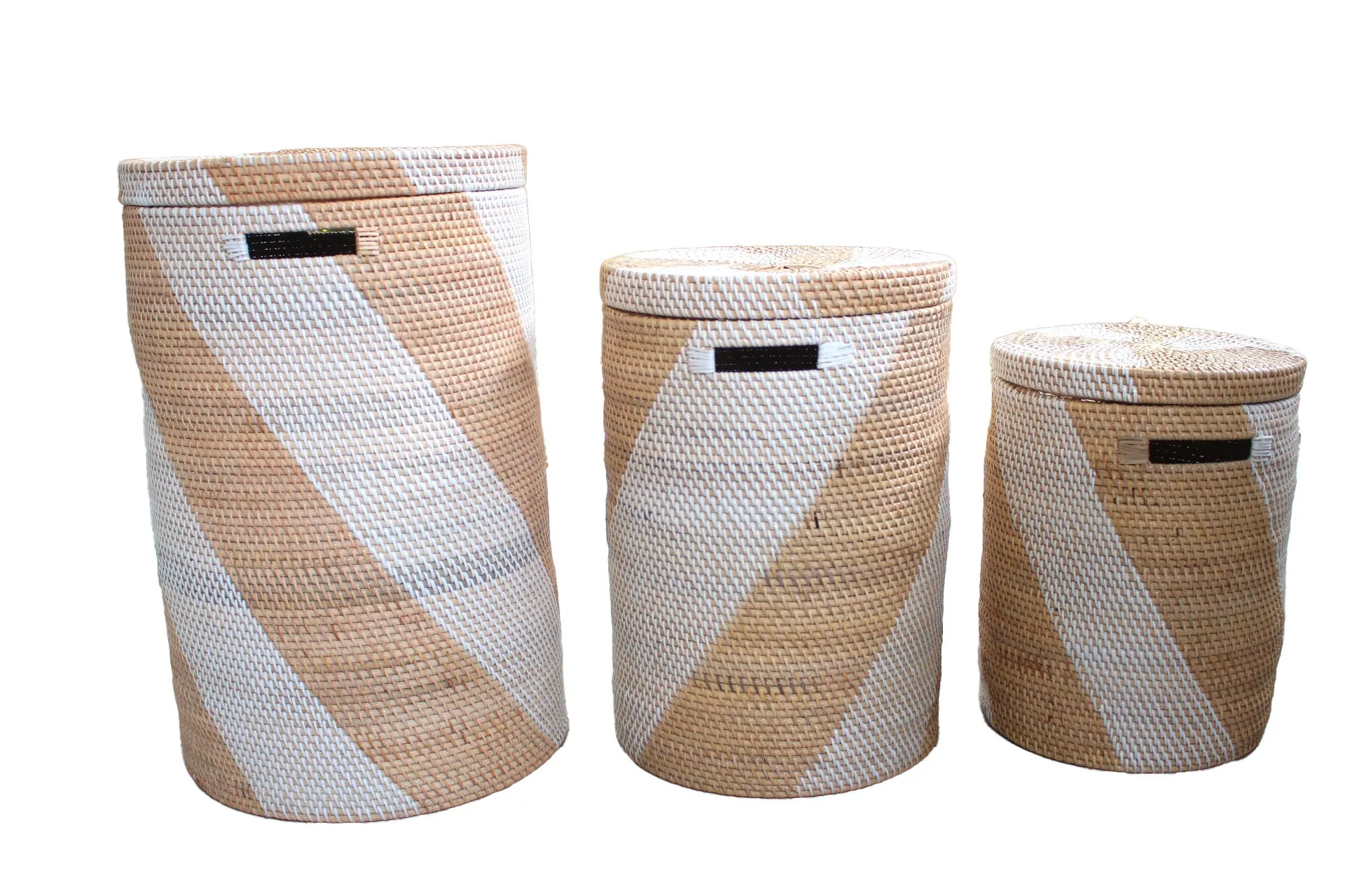 Rattan Laundry Hamper with lid