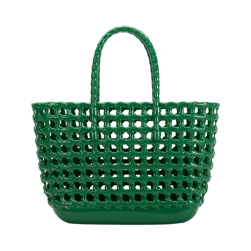 Savannah Green Jelly Tote Bag