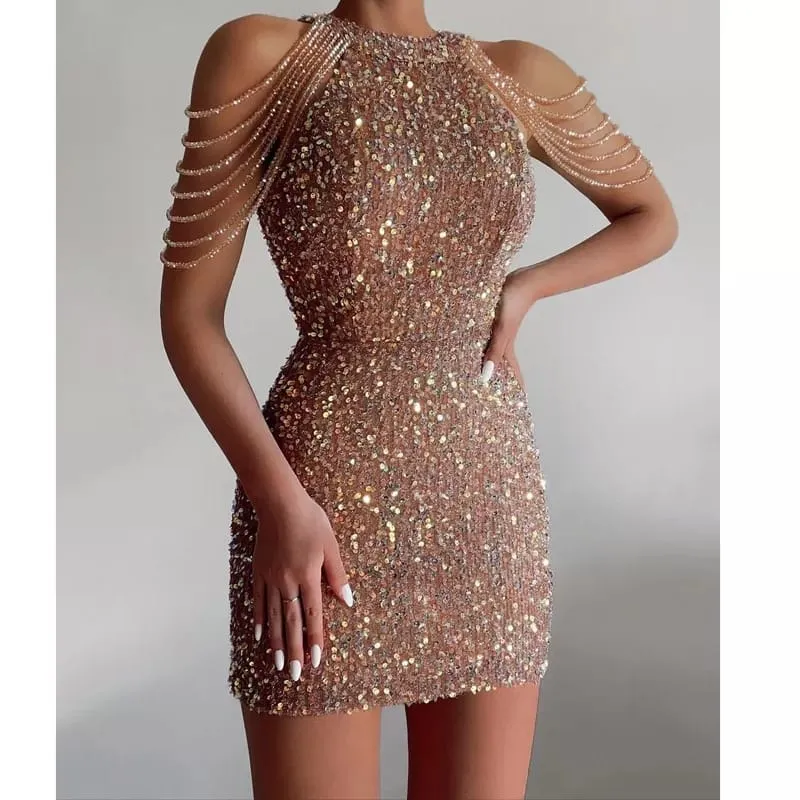 Sexy Sequin Mini Dress