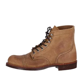 Stivaletti Uomo Red Wing Iron Ranger Marrone Chiaro