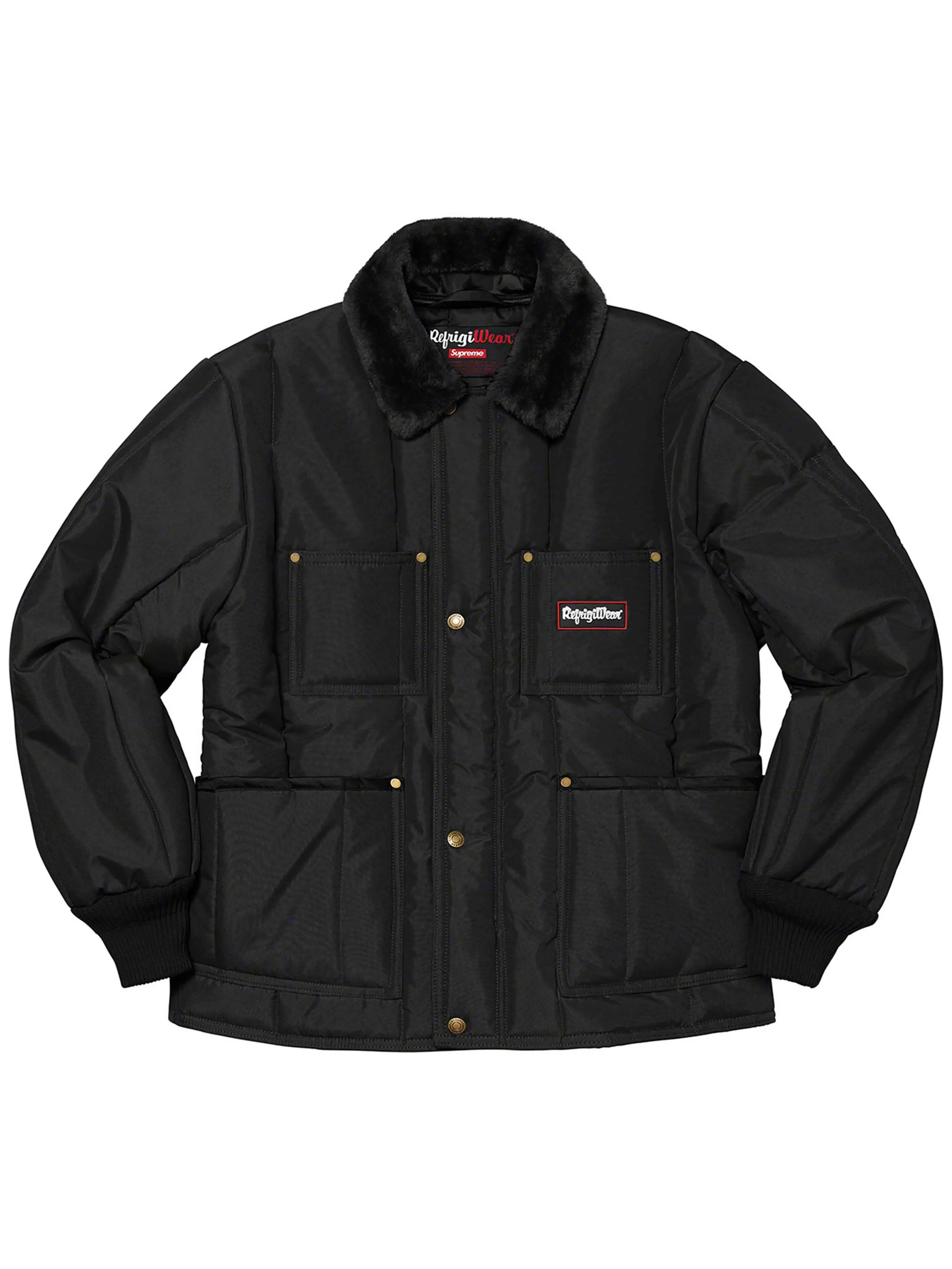 SUPREME REFRIGIWEAR INSULATED IRON-TUFF JACKET BLACK [FW20]