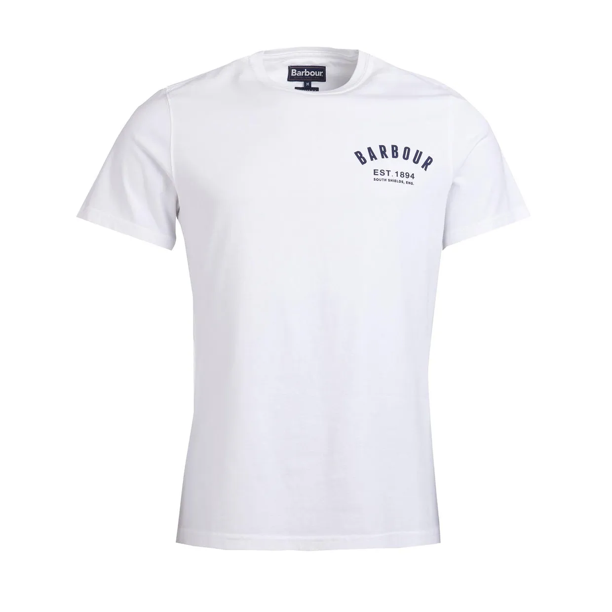 T-shirt Uomo Barbour Preppy Bianco