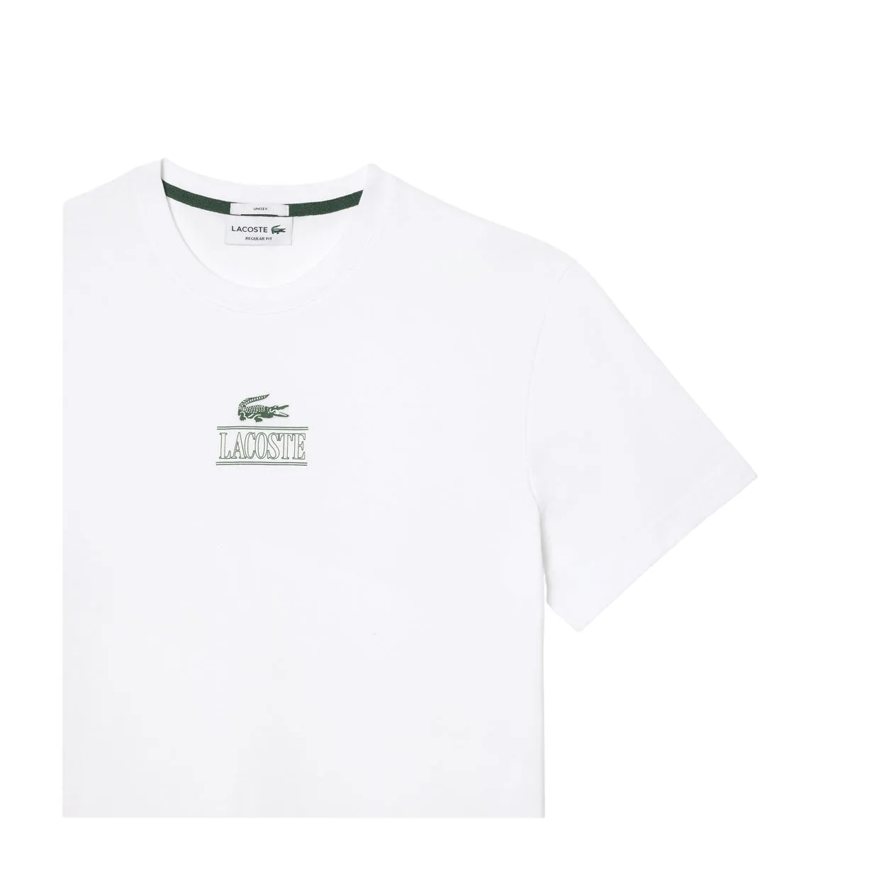 T-shirt Uomo Lacoste Logo Bianco