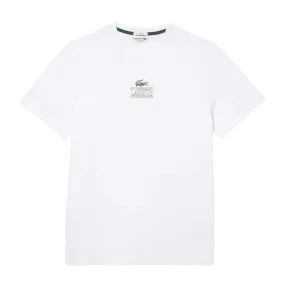 T-shirt Uomo Lacoste Logo Bianco