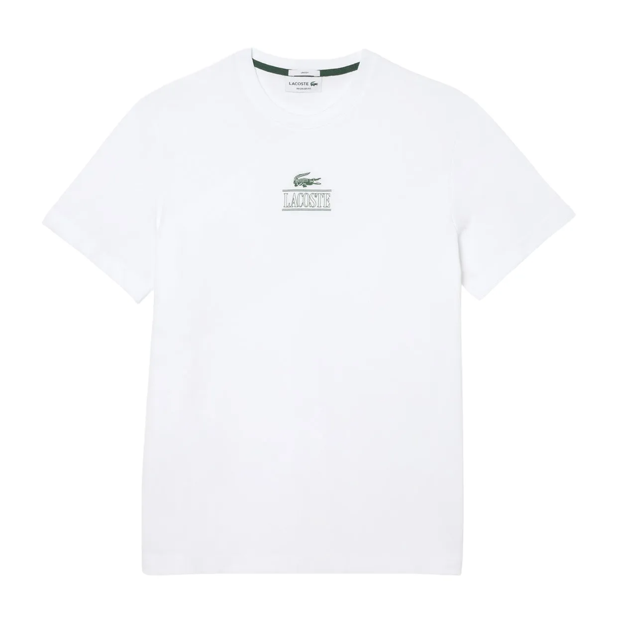 T-shirt Uomo Lacoste Logo Bianco