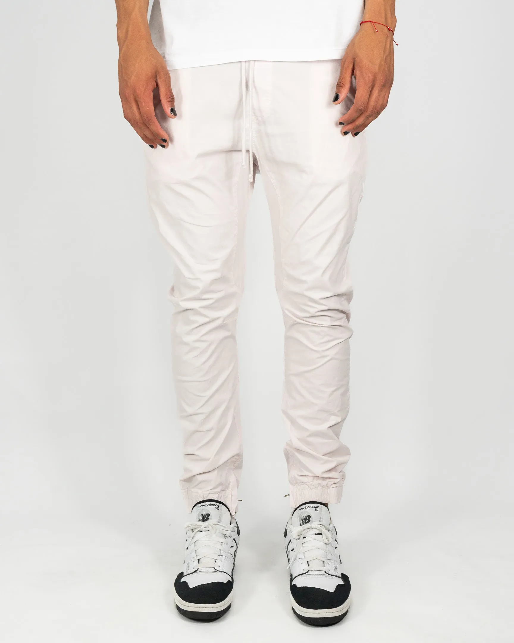 Taffeta Jogger - Smoke Rose