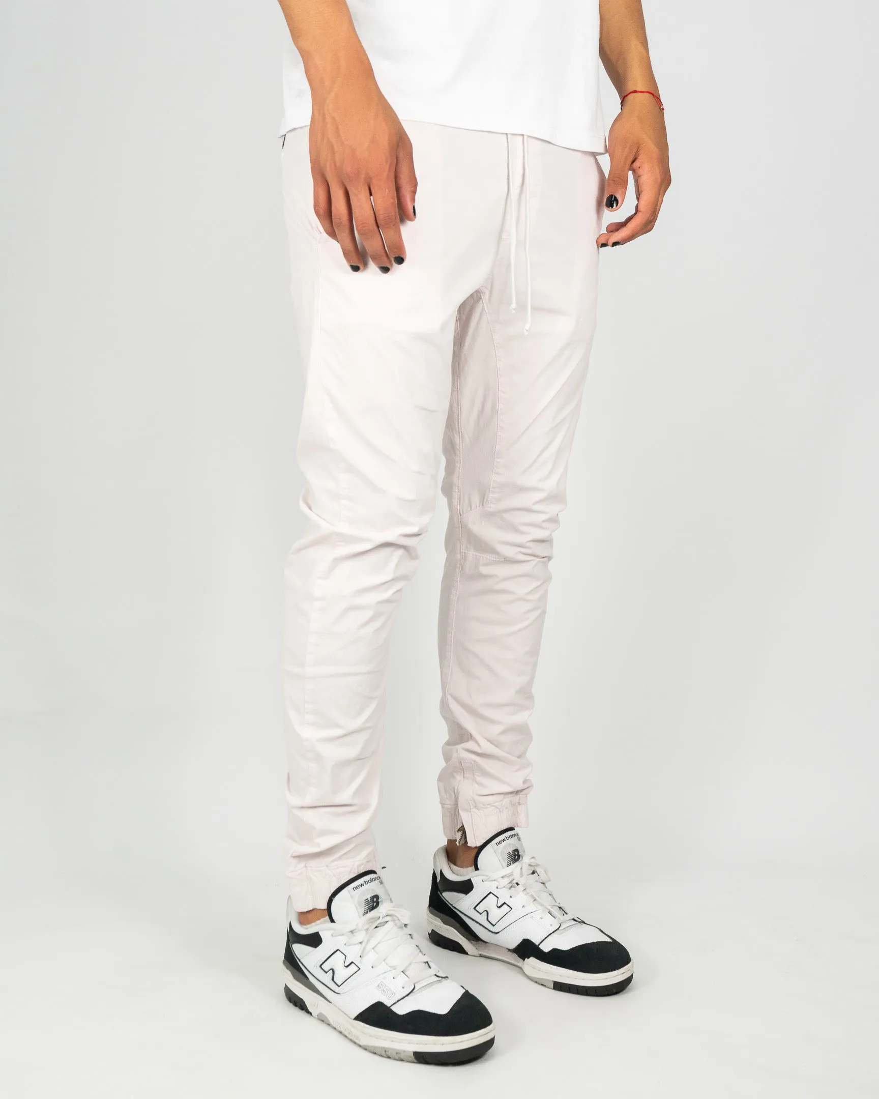 Taffeta Jogger - Smoke Rose