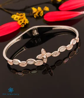 The Frosted Silver 2 tone Bracelet