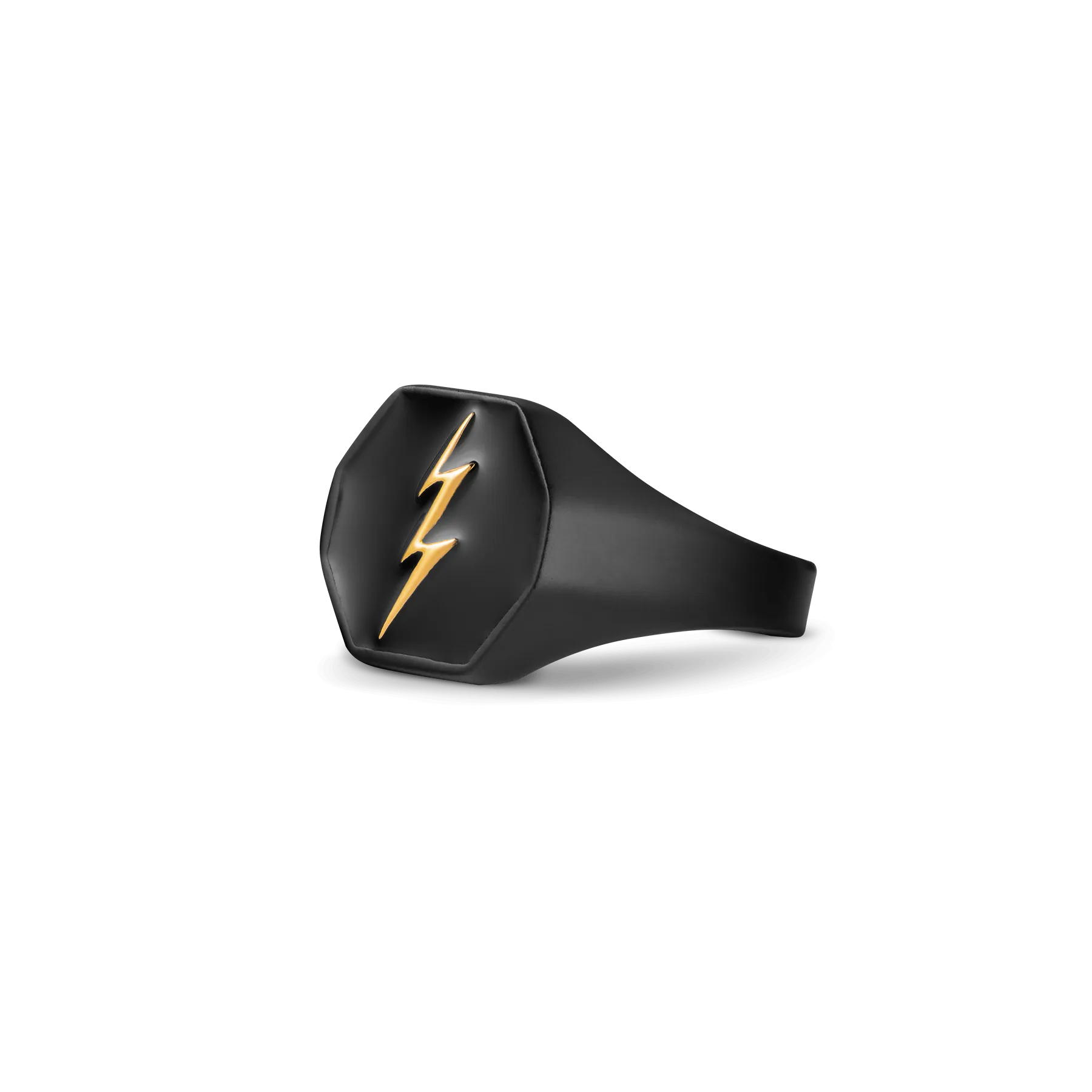 Thunderbolt Ring - Black