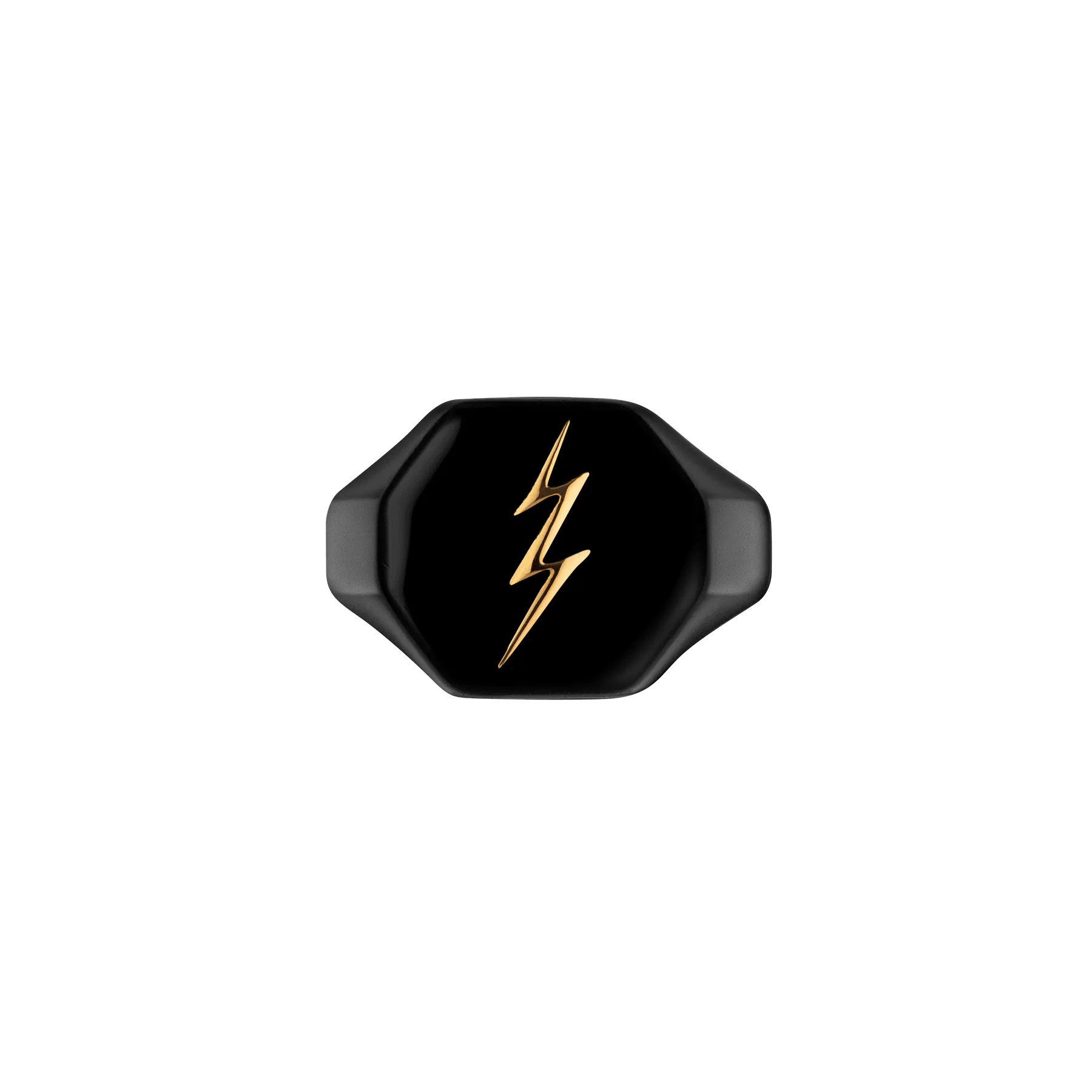 Thunderbolt Ring - Black