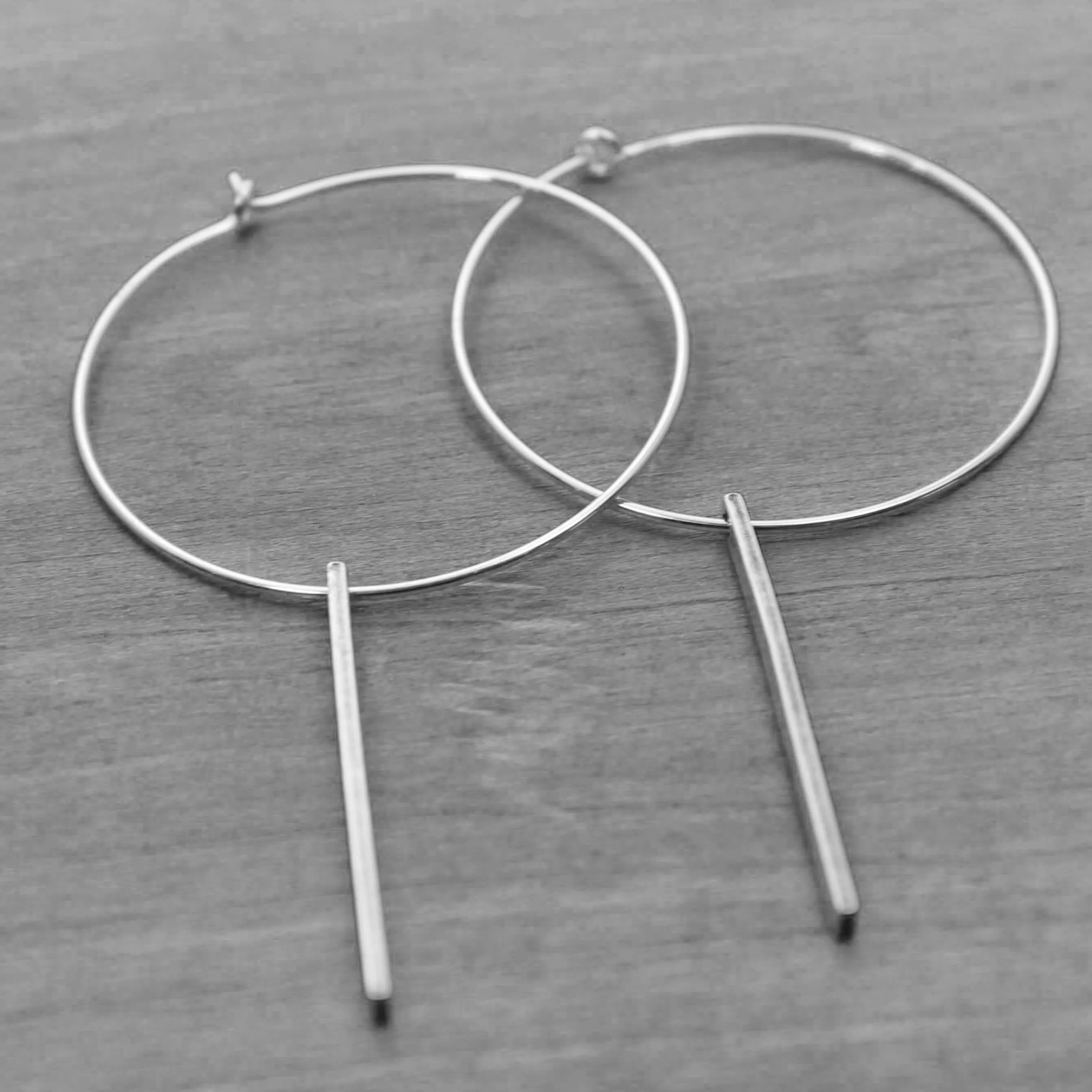 Twigs Hoop Earrings