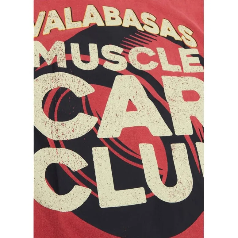 Valabasas "Fire Bird" Tee (Vintage Date Red) VLBS9008