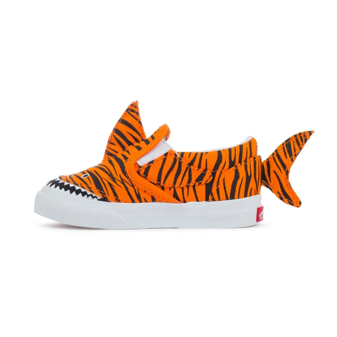 Vans - Kids' (Infant) Slip-On V Shark Shoes (7Q4Z8CF)