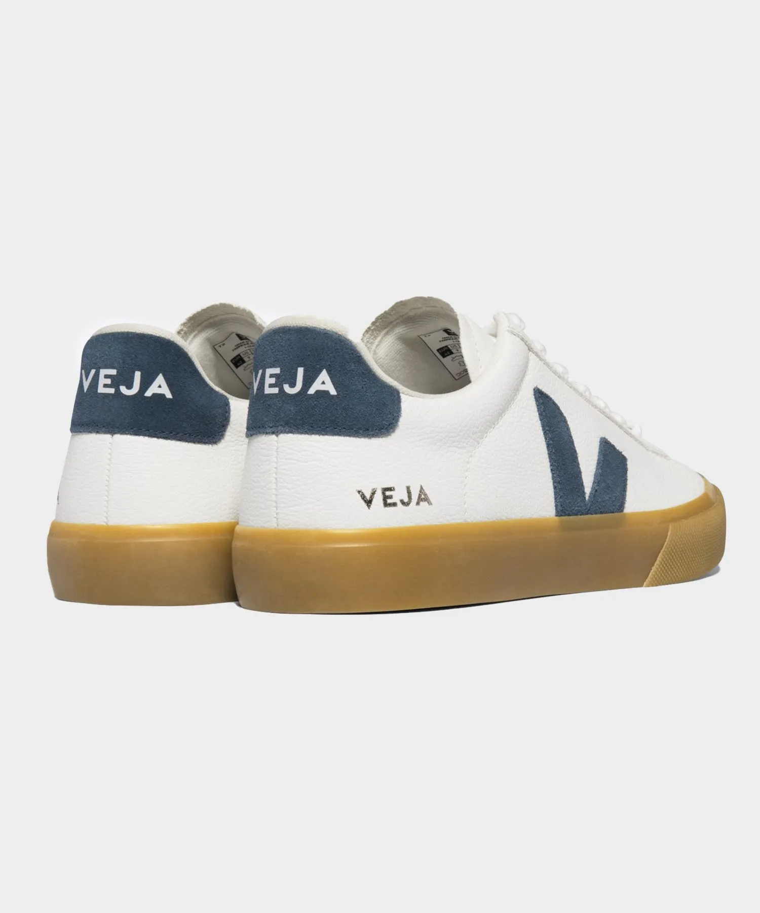 Veja Campo Leather Extra White California Gum Sole