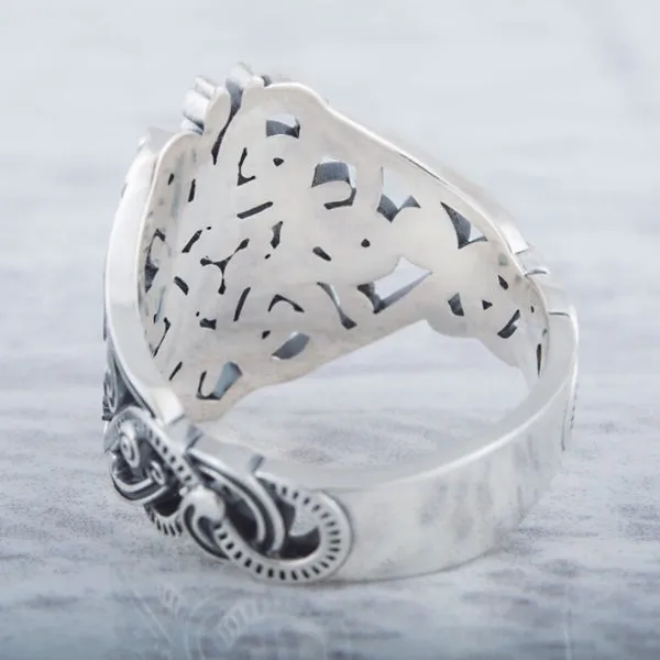 Viking Knotwork Ring - Sterling Silver or Gold