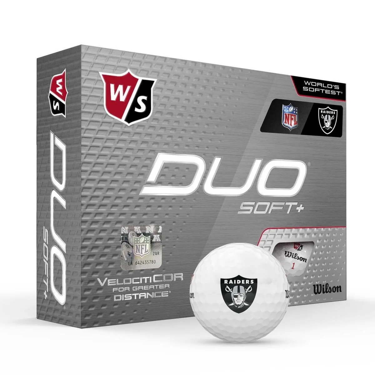 Wilson Staff Duo Soft   NFL Team Licensed Golf Balls