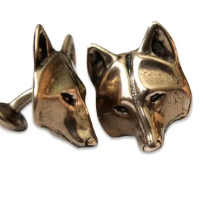 Wolf Mask Cuff Links