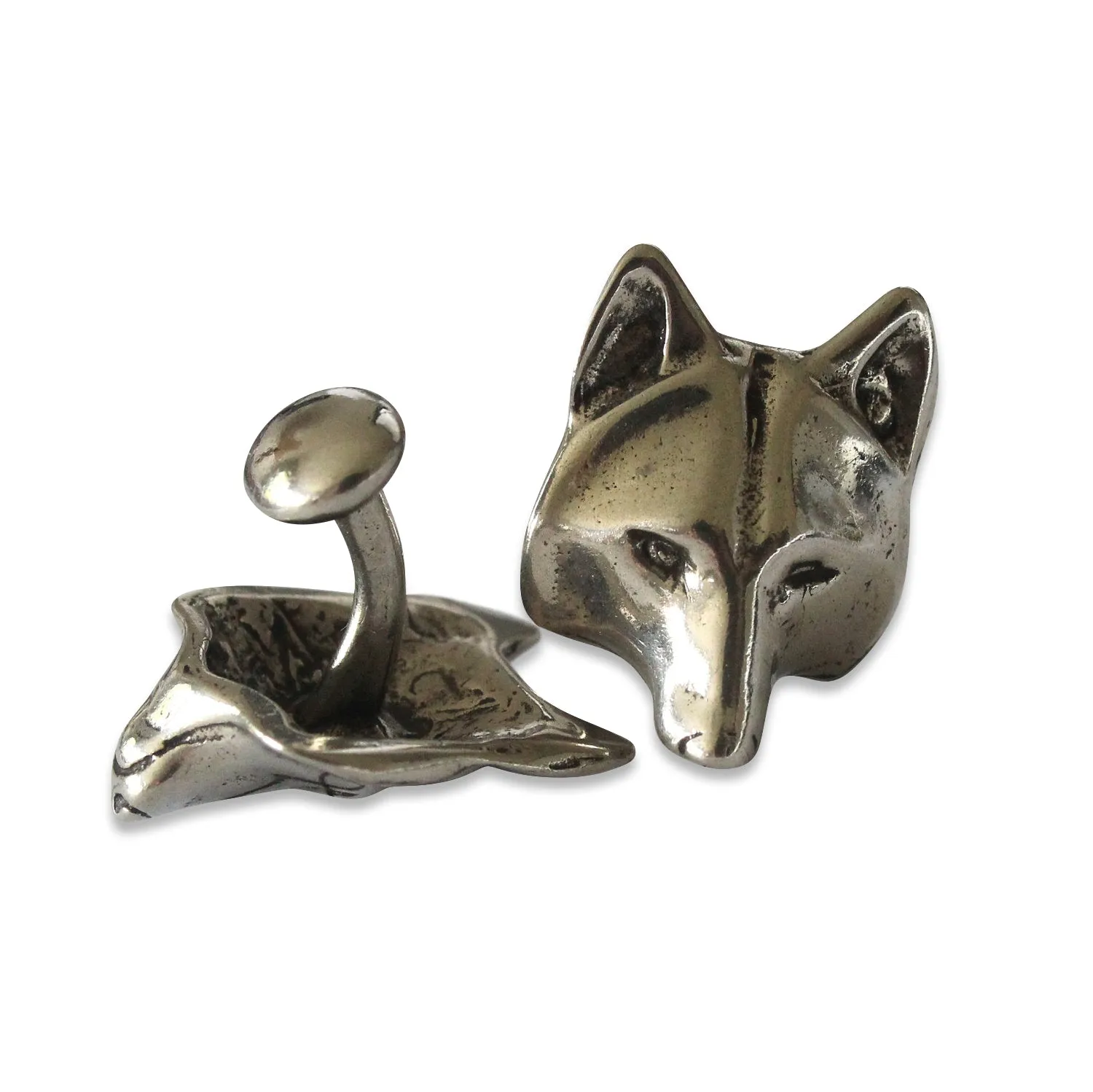 Wolf Mask Cuff Links