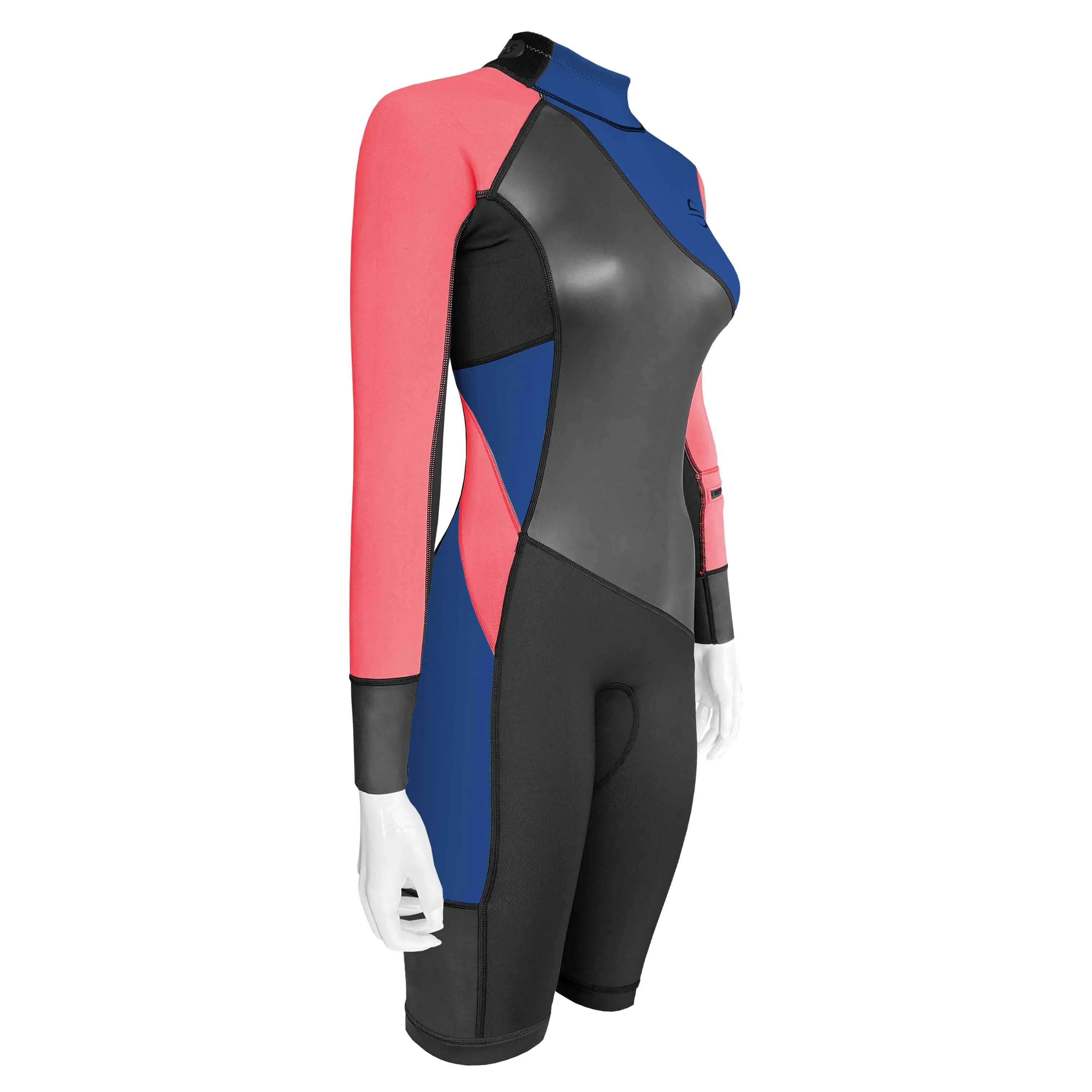 Women's Limestone Neoprene Wetsuit Springsuit 3/2mm | Coral