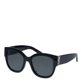 YSL SLM95F Sunglasses, Black (G)