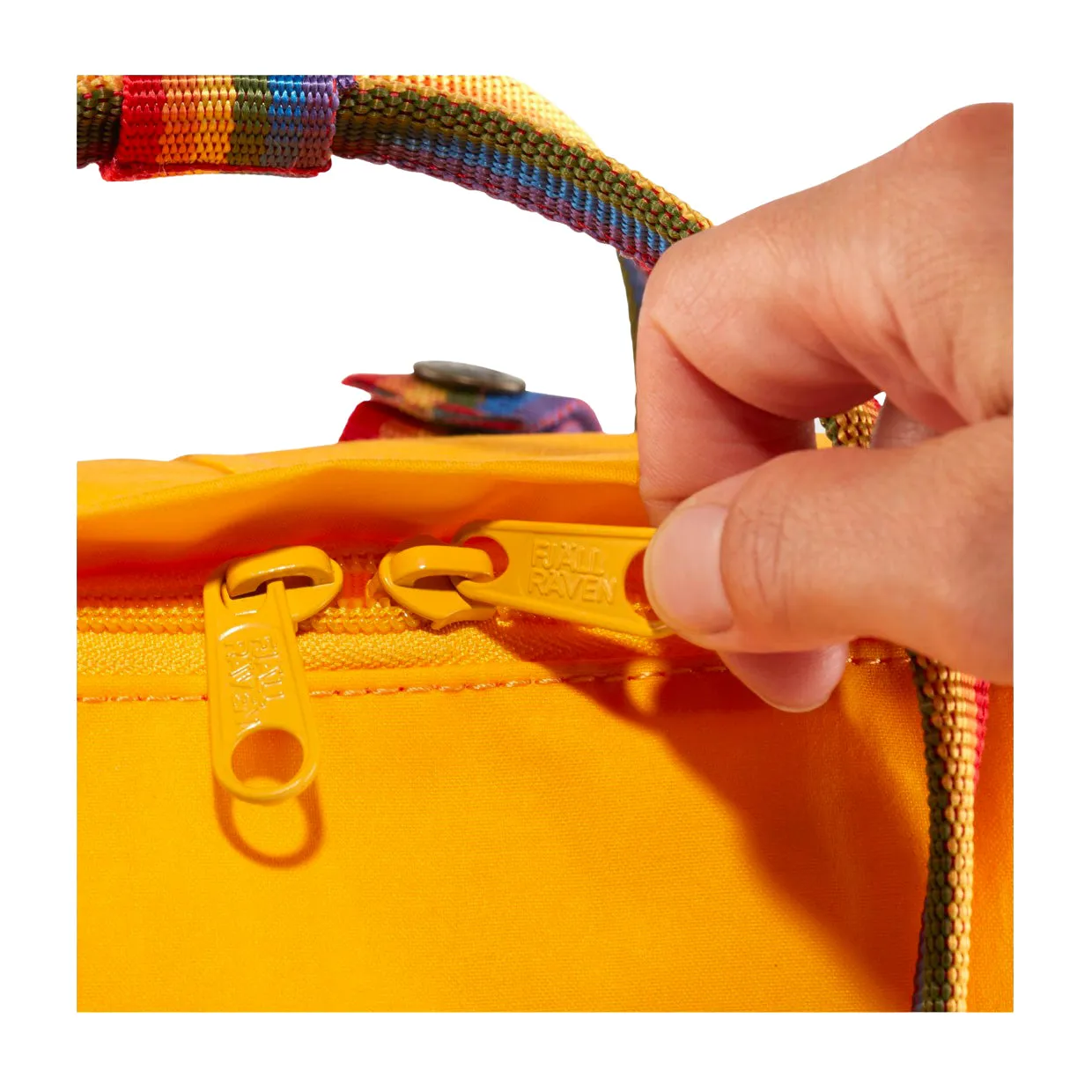 Zaino Fjallraven Knken Rainbow Giallo